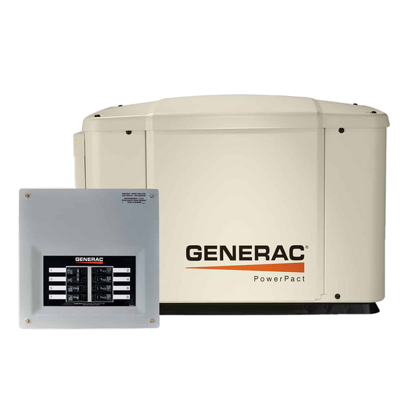 Generac 6519 7kW Guardian LP/NG Standby Generator w/ Automatic Transfer Switch Scratch & Dent
