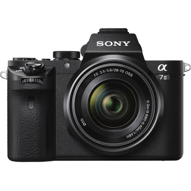 Sony Alpha 7II Mirrorless Interchangeable Lens Camera with 28-70mm F3.5-5.6 OSS Lens