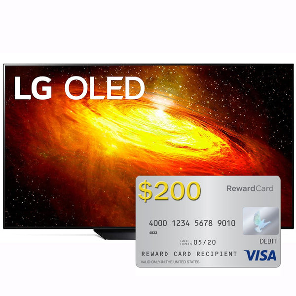 LG 65" OLED65BXPUA BX 4K Smart OLED TV w/ AI ThinQ (2020) + $200 Visa Gift Card