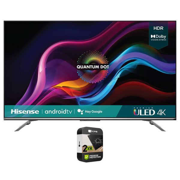 Hisense 55" U7G Series 4K ULED Quantum HDR Android TV 2021 with Protection Plan
