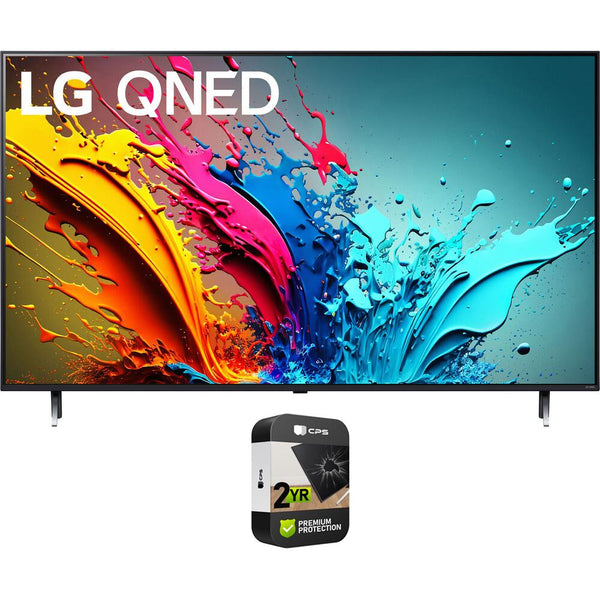 LG 65" QNED85T 4K HDR Smart Quantum Dot LED TV (2024) w/ 2 YR Warranty Bundle