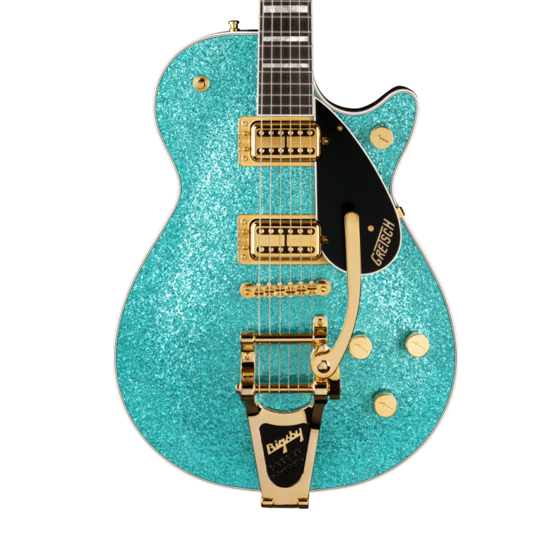 Gretsch G6229TG Limited Edition Players Edition Sparkle Jet BT with Bigsby Ocean Turquoise Sparkle